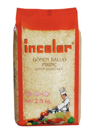 2,5 Kg İnceler Gönen Baldo Pirinç resmi