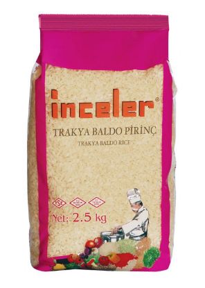 2,5 Kg İnceler Trakya Baldo Pirinç resmi