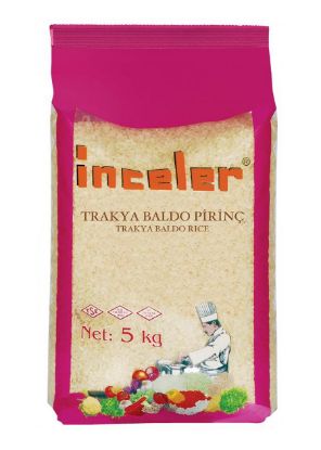 5 Kg İnceler Trakya Baldo Pirinç resmi