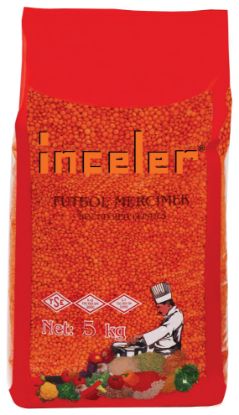 5 Kg İnceler Kırmızı Futbol Mercimek resmi