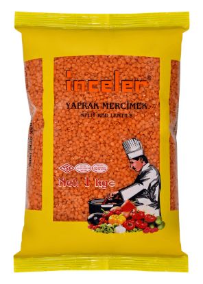 1 Kg İnceler Kırmızı Yaprak Mercimek resmi