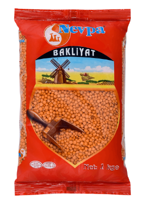 1 Kg Nevpa Kırmızı Futbol Mercimek resmi